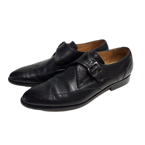 3DM Lifestyle Monk Strap Wing Tip Oxfords - Picture 4 of 8